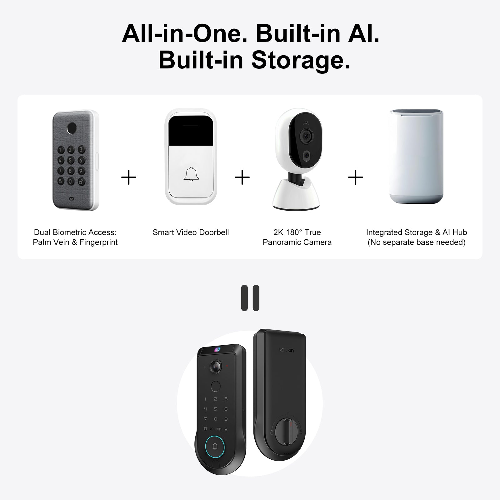 Veno Pro Palm Vein Recognition Video Smart Lock