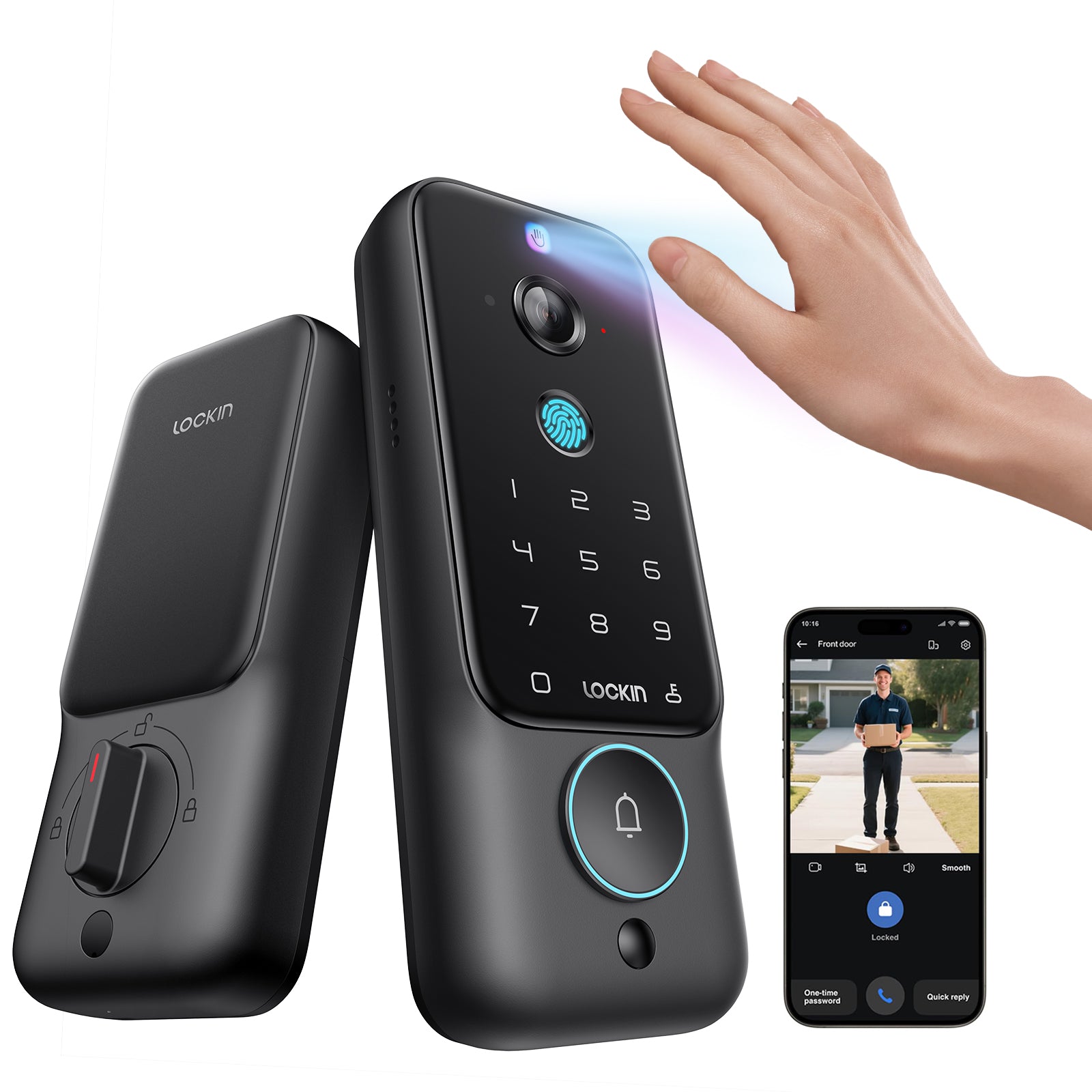 Veno Plus Palm Vein Recognition Video Smart Lock